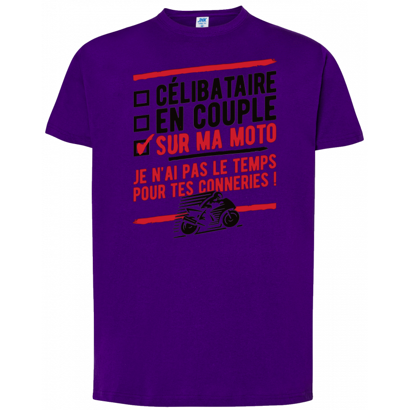 T-shirt premium - Motards(es) Célibataires