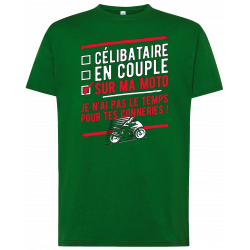 T-shirt premium - Motards(es) Célibataires