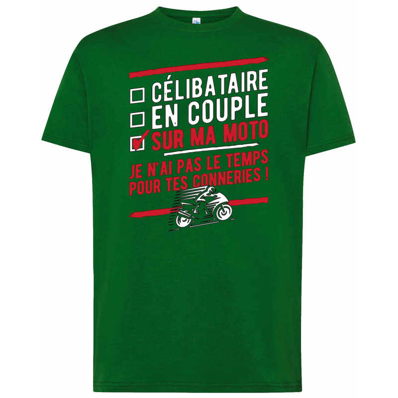 T-shirt premium - Motards(es) Célibataires