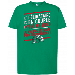 T-shirt premium - Motards(es) Célibataires