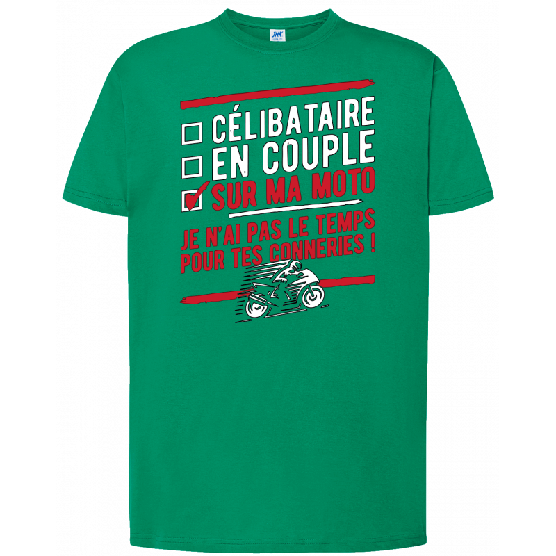 T-shirt premium - Motards(es) Célibataires