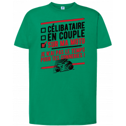 T-shirt premium - Motards(es) Célibataires