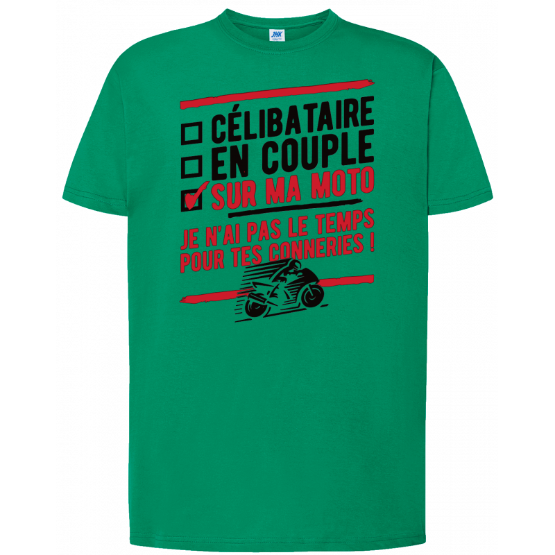 T-shirt premium - Motards(es) Célibataires