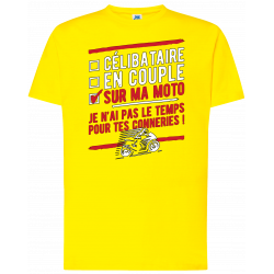 T-shirt premium - Motards(es) Célibataires