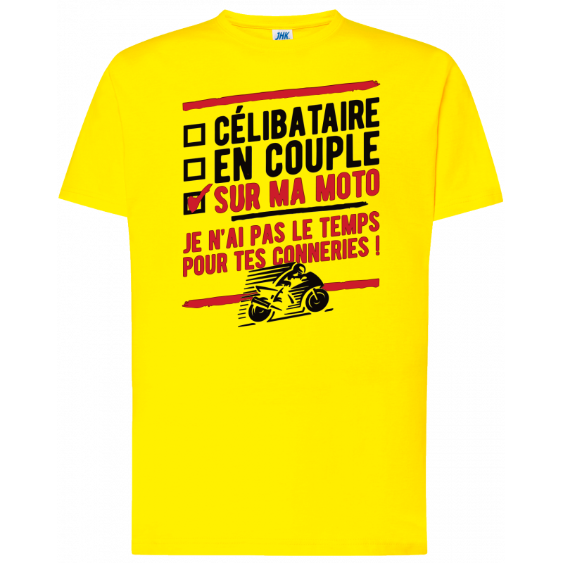 T-shirt premium - Motards(es) Célibataires