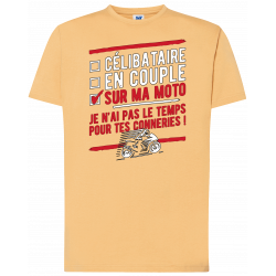 T-shirt premium - Motards(es) Célibataires