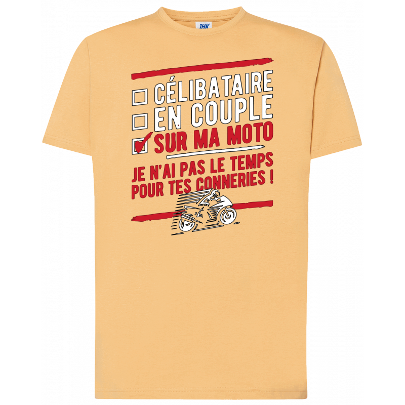 T-shirt premium - Motards(es) Célibataires