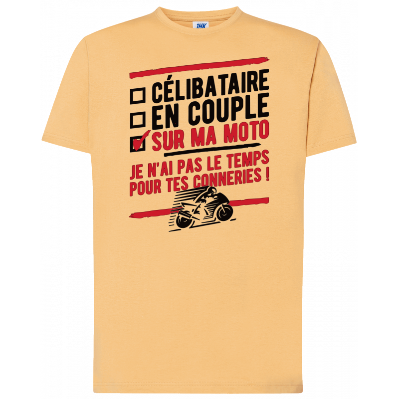 T-shirt premium - Motards(es) Célibataires