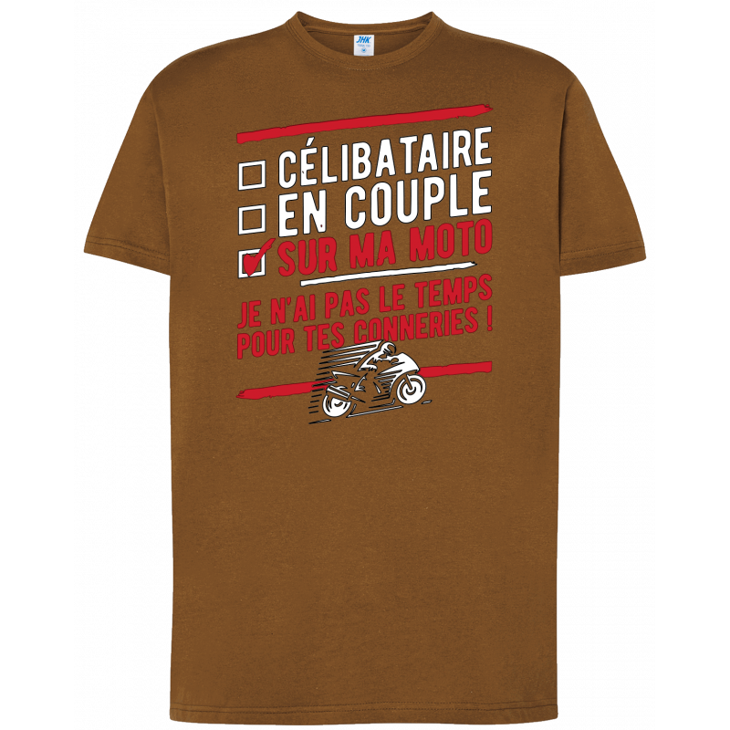 T-shirt premium - Motards(es) Célibataires