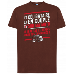 T-shirt premium - Motards(es) Célibataires