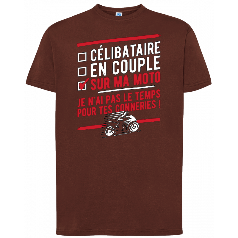T-shirt premium - Motards(es) Célibataires