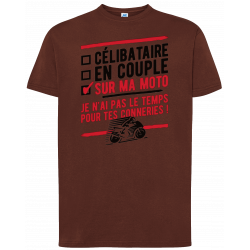 T-shirt premium - Motards(es) Célibataires