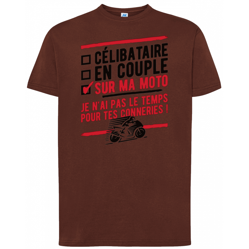 T-shirt premium - Motards(es) Célibataires