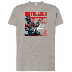 T-shirt premium - Metalleux sauvage et je t'emmerde