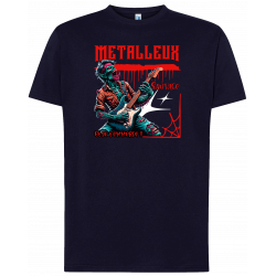 T-shirt premium - Metalleux sauvage et je t'emmerde