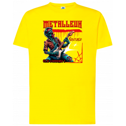 T-shirt premium - Metalleux sauvage et je t'emmerde