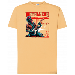 T-shirt premium - Metalleux sauvage et je t'emmerde