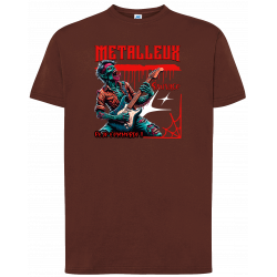 T-shirt premium - Metalleux sauvage et je t'emmerde