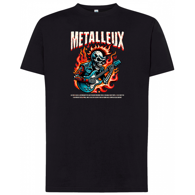 T-shirt premium - 100% Metalleux