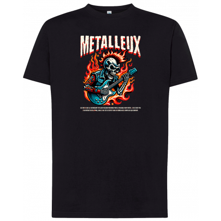T-shirt premium - 100% Metalleux