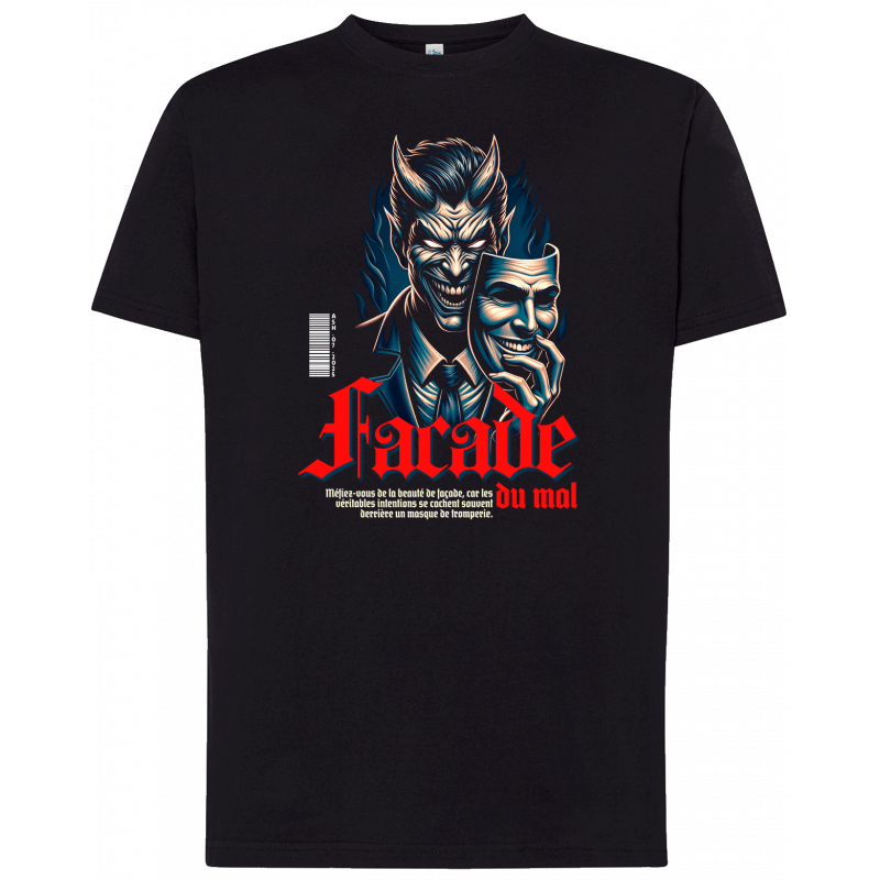 T-shirt premium - Façade du mal