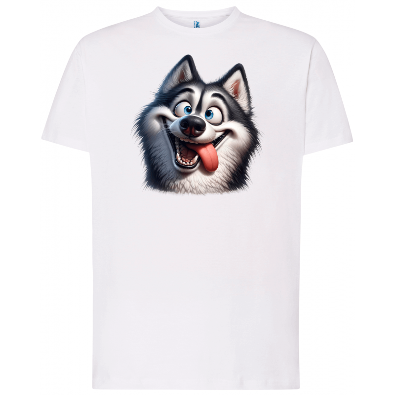 T-shirt premium - Husky Attitude V1