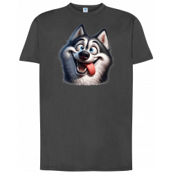 T-shirt premium - Husky Attitude V1