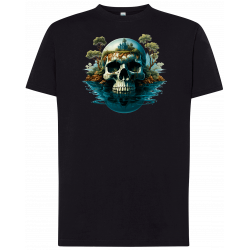 T-shirt premium - Île Maudite & Crâne Damné V1