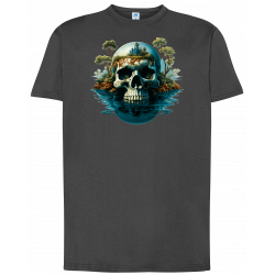 T-shirt premium - Île Maudite & Crâne Damné V1