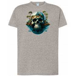 T-shirt premium - Île Maudite & Crâne Damné V1