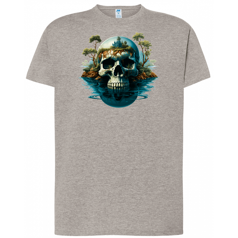 T-shirt premium - Île Maudite & Crâne Damné V1