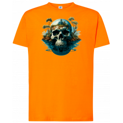 T-shirt premium - Île Maudite & Crâne Damné V1