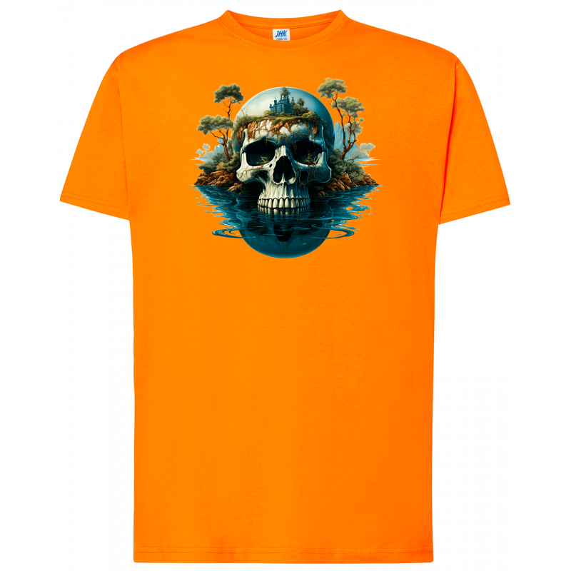 T-shirt premium - Île Maudite & Crâne Damné V1