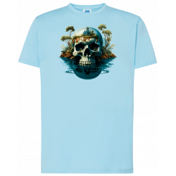 T-shirt premium - Île Maudite & Crâne Damné V1