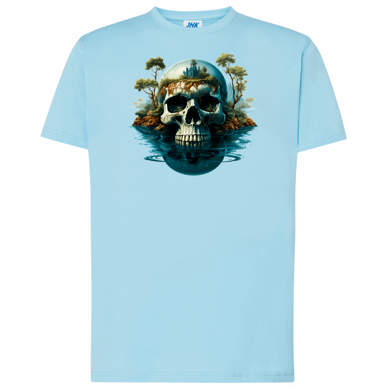 T-shirt premium - Île Maudite & Crâne Damné V1