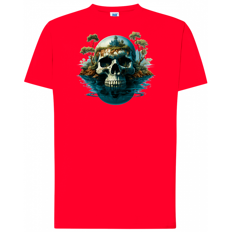 T-shirt premium - Île Maudite & Crâne Damné V1