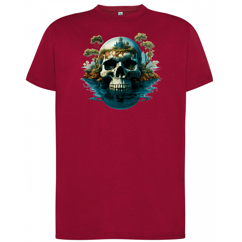 T-shirt premium - Île Maudite & Crâne Damné V1