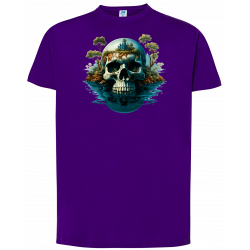 T-shirt premium - Île Maudite & Crâne Damné V1