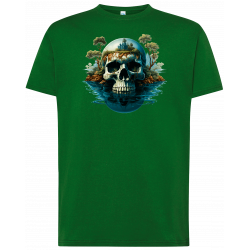 T-shirt premium - Île Maudite & Crâne Damné V1