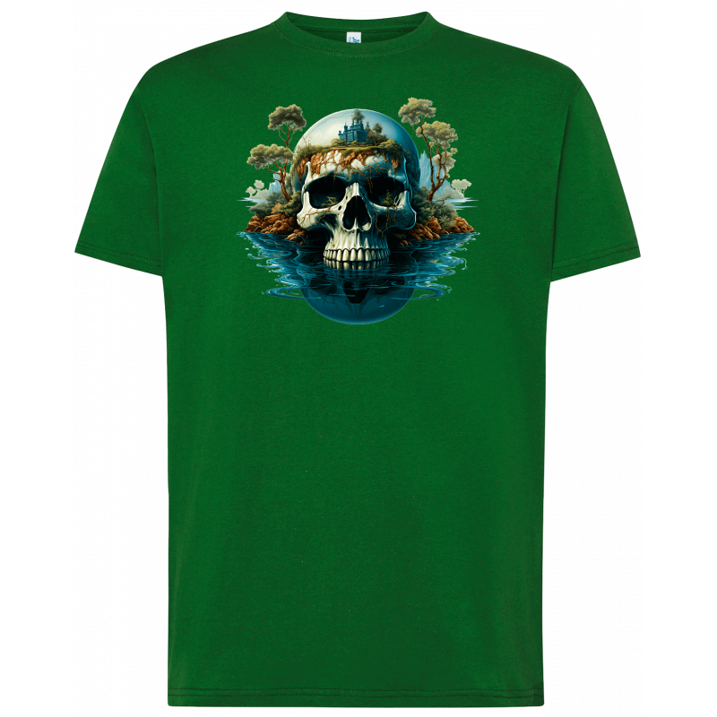 T-shirt premium - Île Maudite & Crâne Damné V1