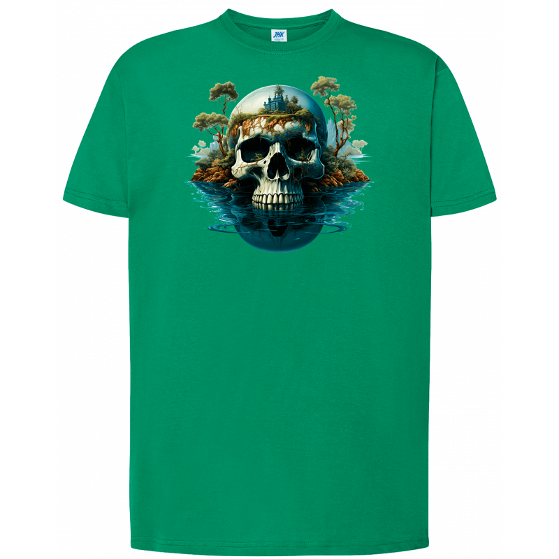 T-shirt premium - Île Maudite & Crâne Damné V1