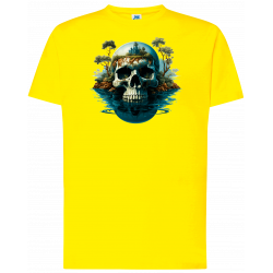 T-shirt premium - Île Maudite & Crâne Damné V1