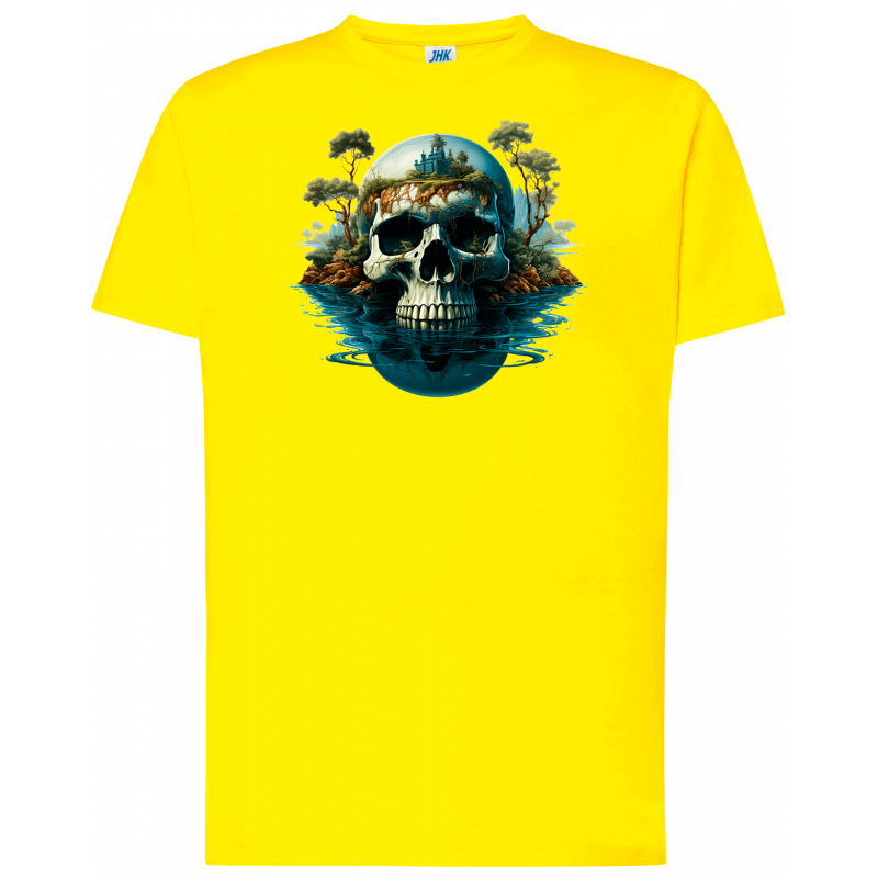 T-shirt premium - Île Maudite & Crâne Damné V1