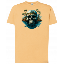 T-shirt premium - Île Maudite & Crâne Damné V1