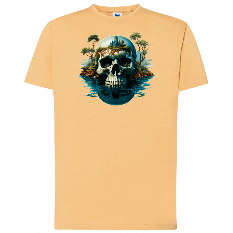 T-shirt premium - Île Maudite & Crâne Damné V1