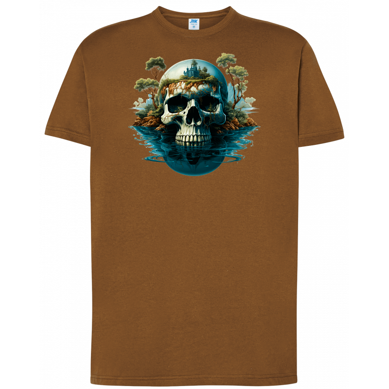 T-shirt premium - Île Maudite & Crâne Damné V1