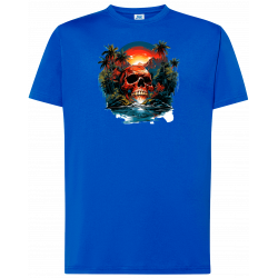 T-shirt premium - Île Maudite & Crâne Damné V2