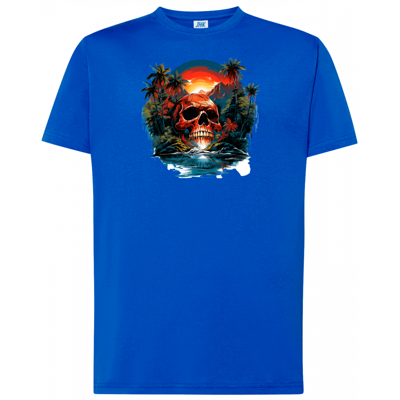 T-shirt premium - Île Maudite & Crâne Damné V2