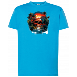 T-shirt premium - Île Maudite & Crâne Damné V2