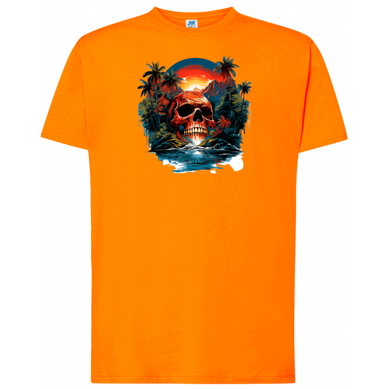 T-shirt premium - Île Maudite & Crâne Damné V2